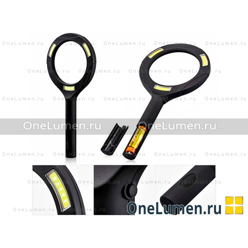 Лупа ручная Magnifier 3X alt