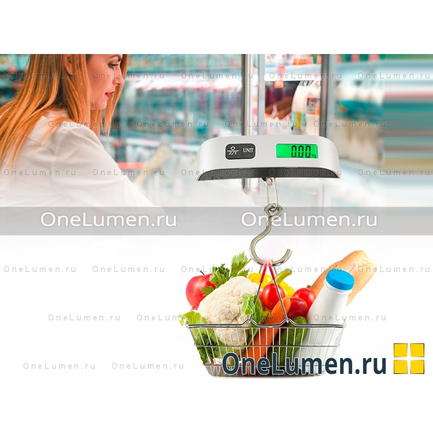 Электронные весы (безмен) OneLumen W150 alt