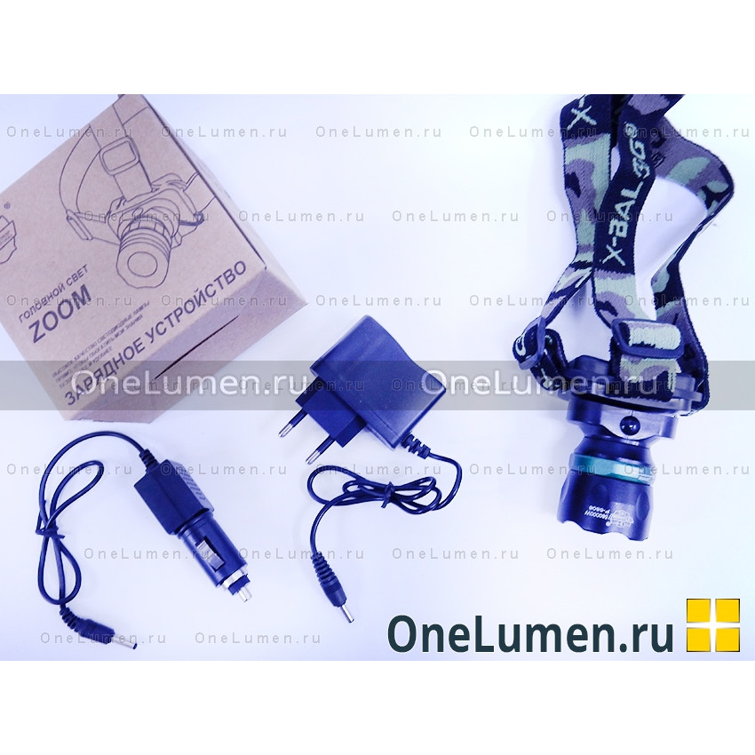 Налобный фонарь Bailong BL-6806 alt