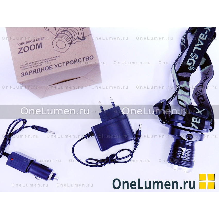 Налобный фонарь Bailong BL-6809 alt