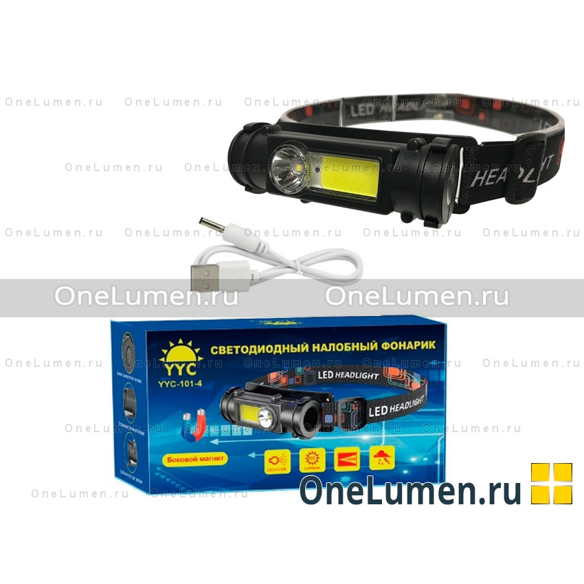 Налобный фонарь YYC-101-4 alt