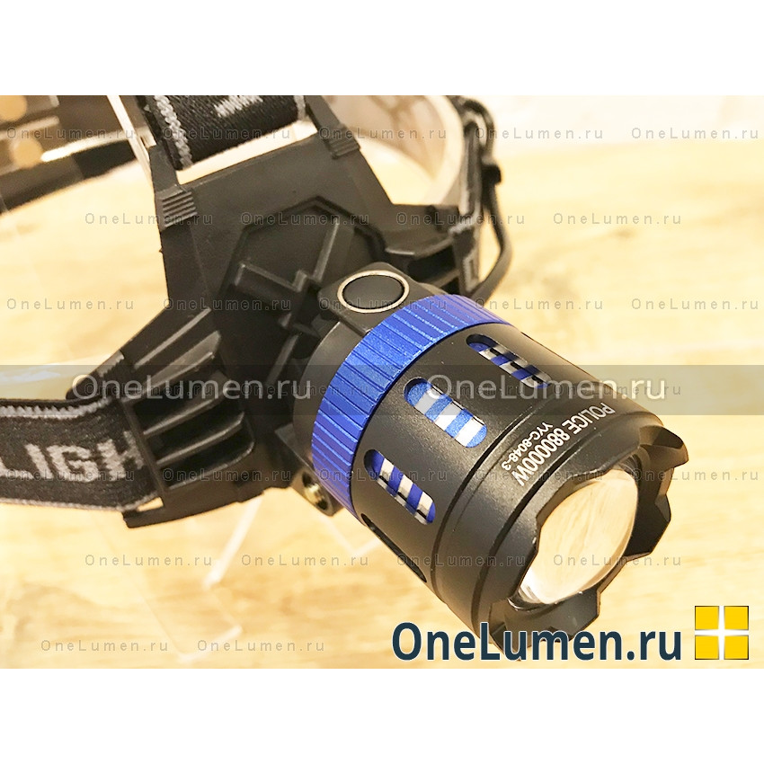 Налобный фонарь Огонь HT-3195-2 alt