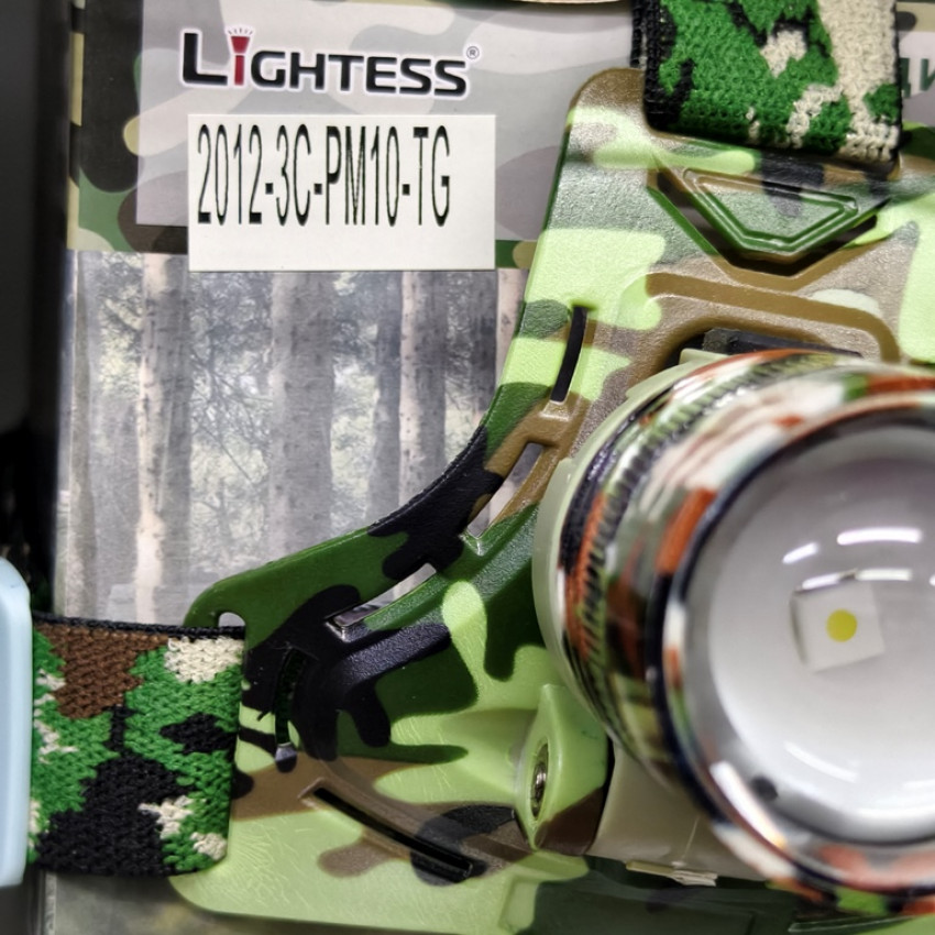 Налобный фонарь Lightess 2012-3C-PM10-TG alt