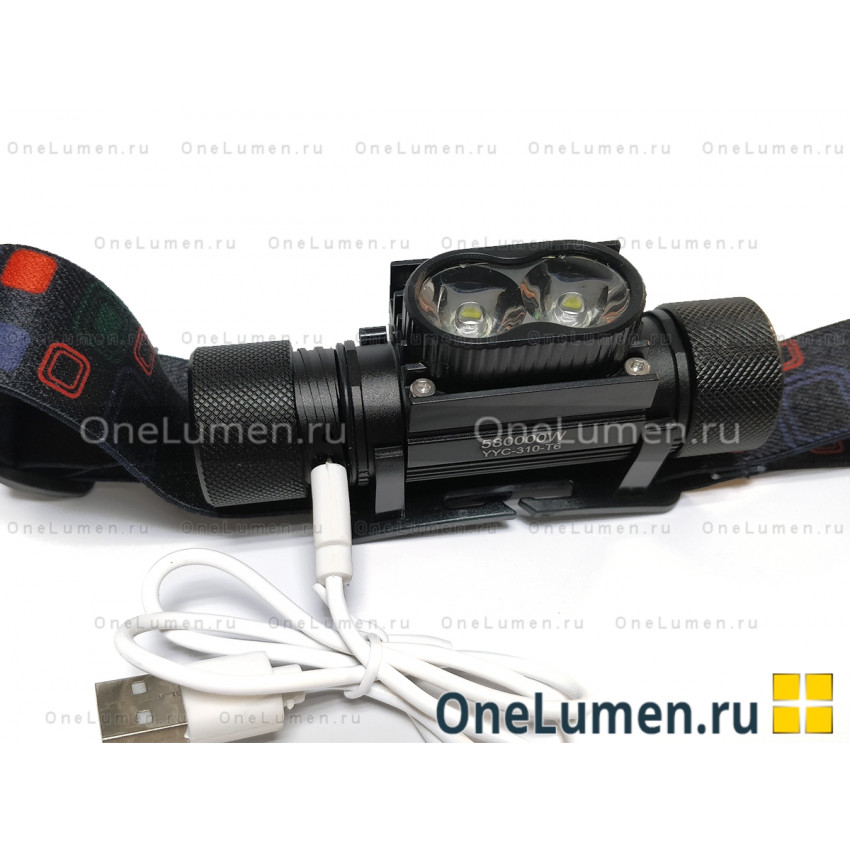Налобный фонарь YYC-310-T6 alt