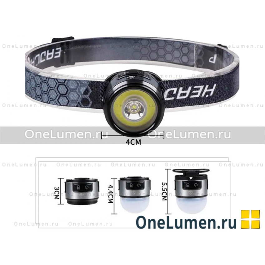 Налобный фонарь YYC-0845 alt