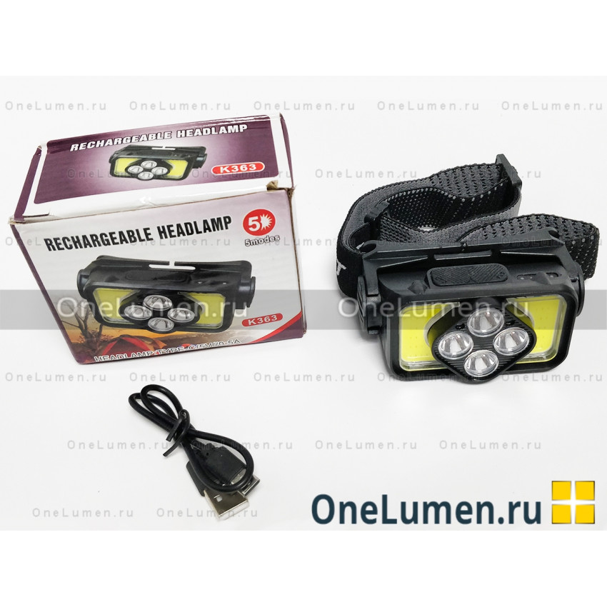Налобный фонарь Annsna AS-K363 alt