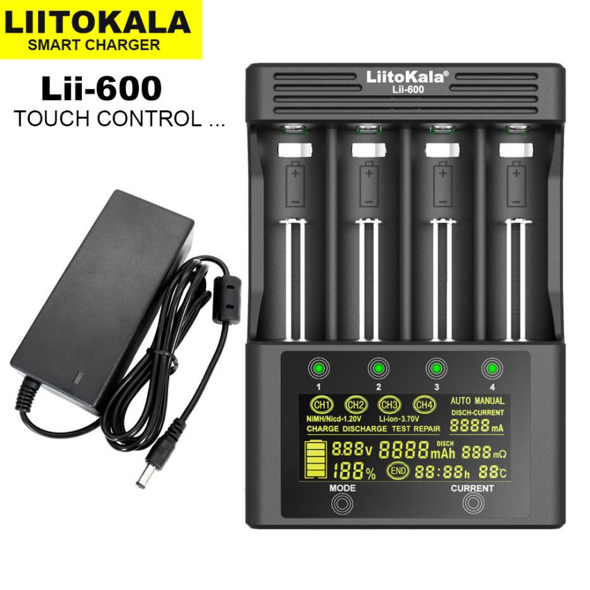 Зарядное устройство LiitoKala Lii-600 alt
