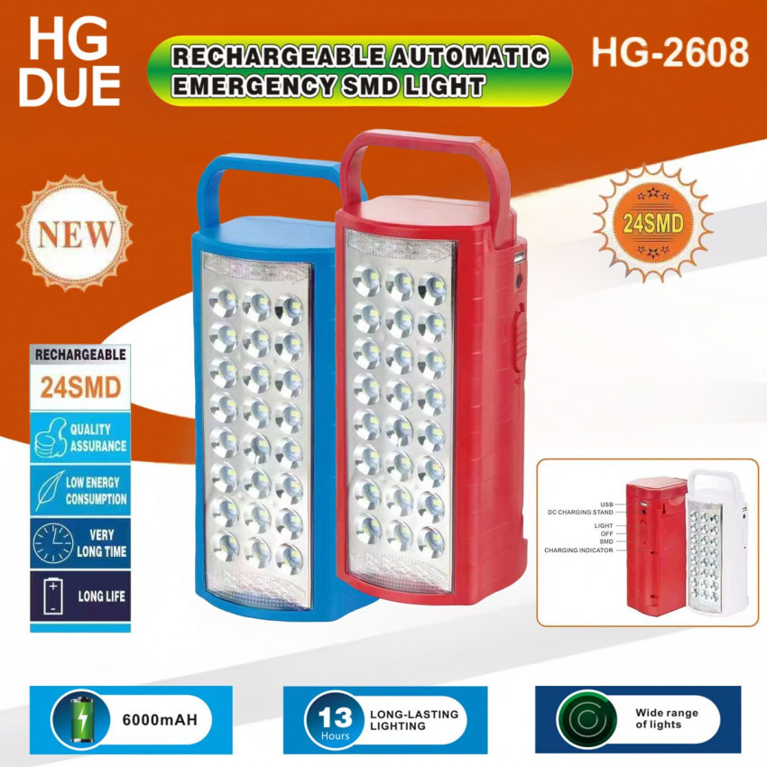 Фонарь HG-2608 alt