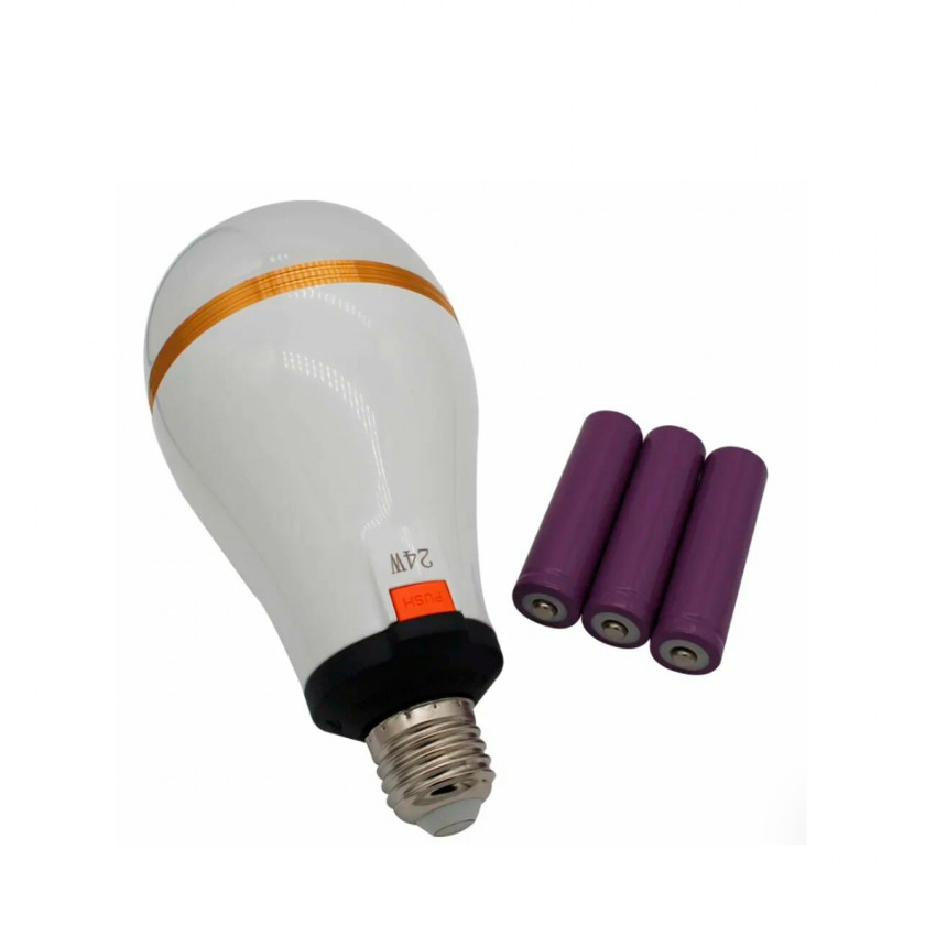 Лампа светодиодная с аккумулятором 18W YD-1605 LED (3 акк.18650) alt