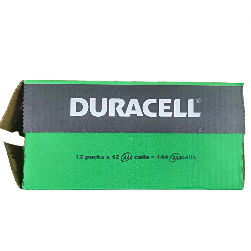 Батарейки AAA (LR03) Duracell, 1.5V, 144шт alt