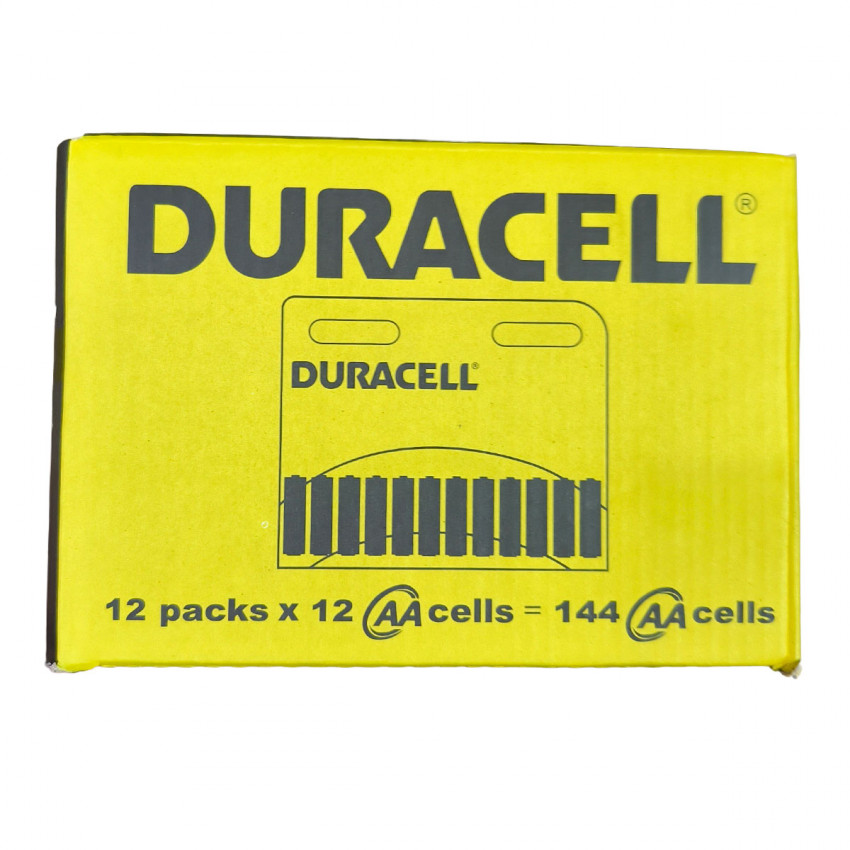 Батарейки AA (LR06) Duracell, 1.5V, 144шт alt