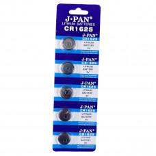 Батарейки J-PAN CR1625 Lithium 3V, 5шт
