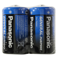 Батарейка Panasonic R20BER/2P R20 BER SR2, 2шт