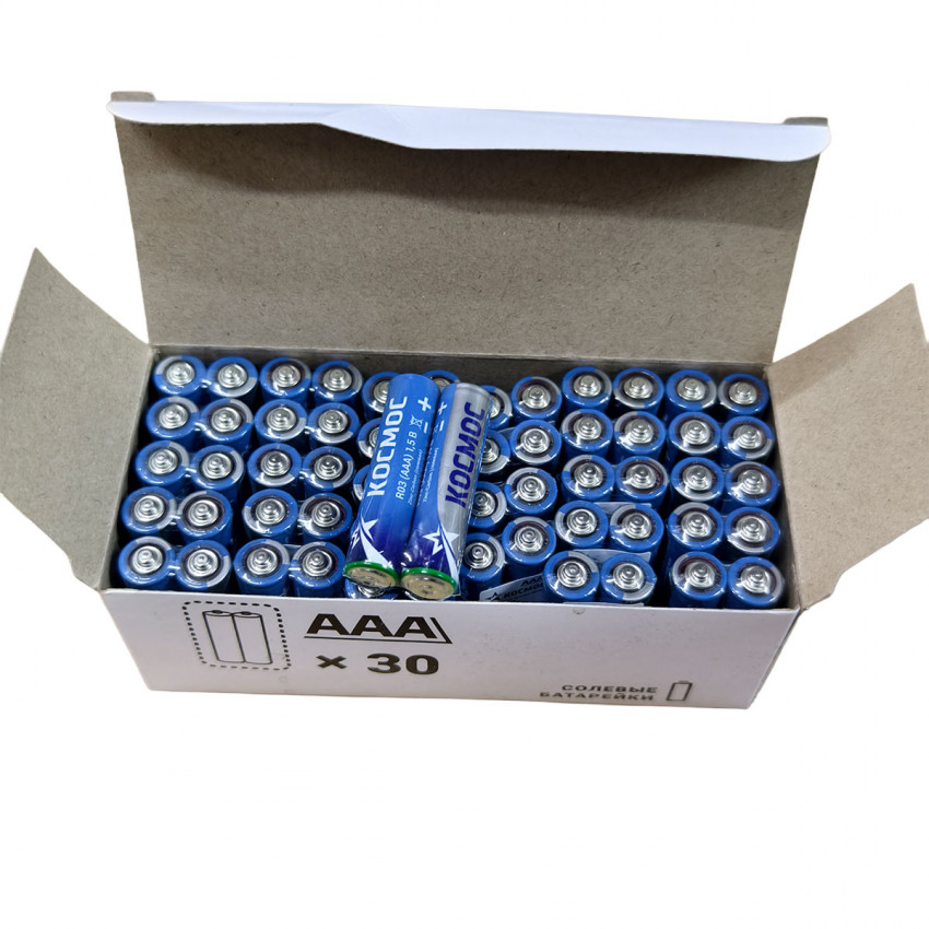 Батарейки AAA (LR03, MN2400) Космос, 1.5V, 2 шт alt